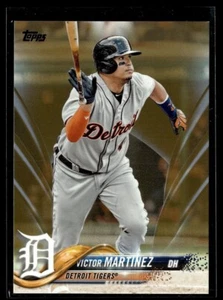 2018 TOPPS GOLD /2018 429 Victor Martinez - Detroit Tigers - Picture 1 of 1