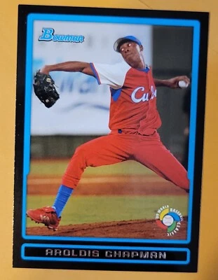 2009 Bowman - World Baseball Classic Aroldis Chapman #BW12 (RC) - Image 1 of 2