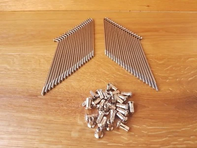 Speichen Suzuki GT 750 Wasserbüffel Edelstahl 36 St. + Nippel Nachbau VORDERRAD - Bild 1 von 4