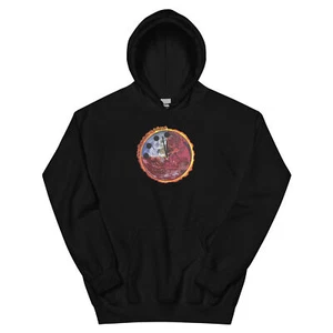 Climate Crisis Doomsday Clock Shirt Earth Global Warming Mens Pullover Hoodie - Picture 1 of 13