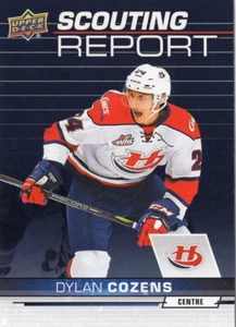 2018/19 Upper Deck CHL Scouting Report (#SR18) - DYLAN COZENS - Bild 1 von 2