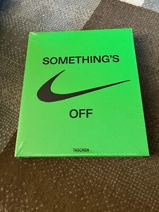 New Virgil Abloh x Nike ICONS The Tens Something's Off Book Green - Picture 1 of 4