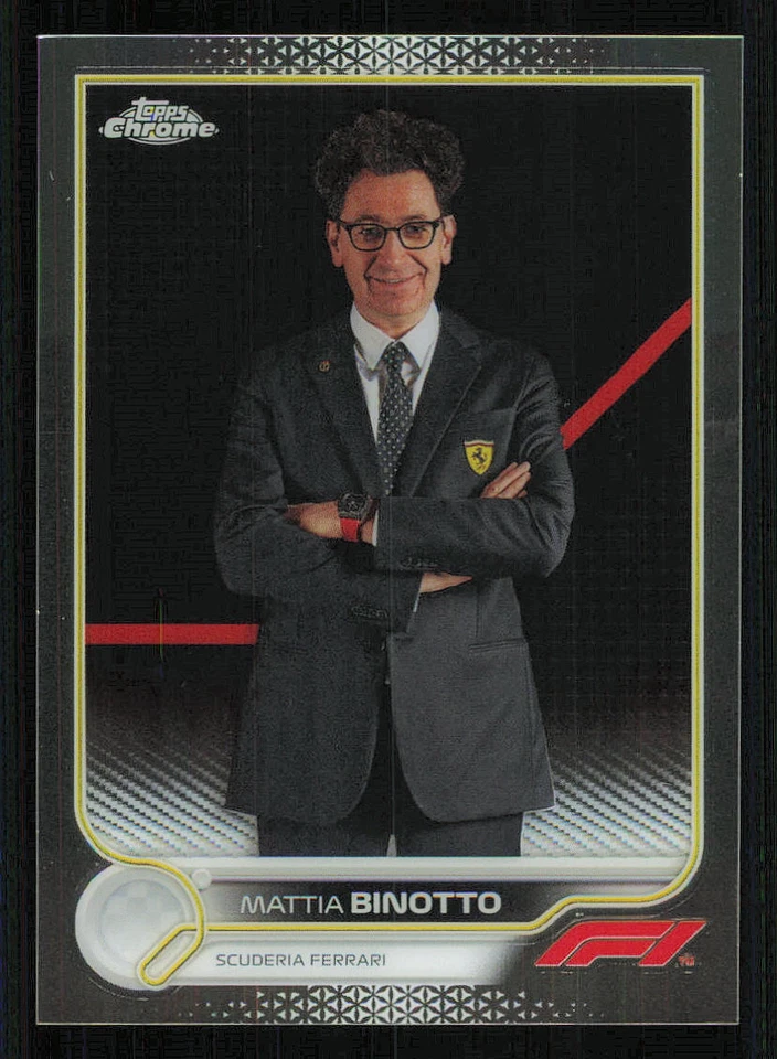 2022 Topps Chrome Formula 1 #103 Mattia Binotto CREW - Image 1 of 2