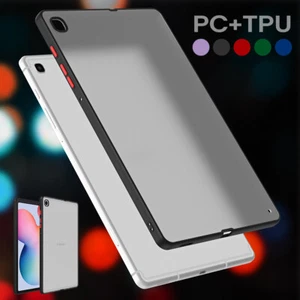 Matte Clear Case For Samsung Galaxy Tab S9+ S8+ A8+ S7+ A7+ S6 TPU+PC Slim Cover - Picture 1 of 17