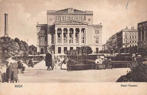 Letonia - RIGA - Teatro de la ciudad - Publ. Dr. Trenkler & Co. Ser. 164 - 5 - Imagen 1 de 2