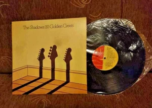 🔴THE SHADOWS 20 GOLDEN HITS, LP 33 YUGOSLAVIA ISSUE EX++/ EX ++🔴FREE POSTAGE - Picture 1 of 6