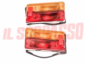 FANALI POSTERIORI + GUARNIZIONI DESTRO SINISTRO FIAT 125 BERLINA 2 SERIE SPECIAL - Picture 1 of 6