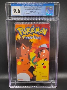 Pokemon Vol. 5 Thunder Shock Factory Sealed Graded VHS Tape CGC 9.6 Seal A+ - Picture 1 of 2