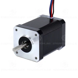 STEPPERONLINE Nema 17 Stepper Motor High Torque 85oz.in 42x60mm 2.1A 4 Wires CNC - Picture 1 of 6