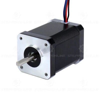 STEPPERONLINE Nema 17 Stepper Motor High Torque 85oz.in 42x60mm 2.1A 4 Wires CNC - Image 1 of 4