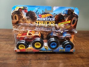 HOT WHEELS MONSTER TRUCKS DEMOLITION DOUBLES 1:64 ~ NIB - Picture 1 of 6