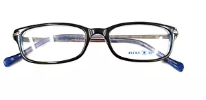 Eyeglass Frames Boys LUCKY BRAND SKIP DAY Rectangular Classic 48-16-135 Black - Picture 1 of 6