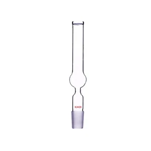 24/29 Straight Drying Glass Tube Adapter Ground Joint Lab Borosilicate Glassware - Picture 1 of 1