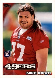 2010 Topps #227 Mike Iupati - Picture 1 of 2