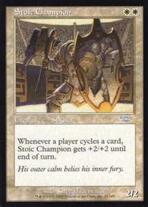 4X STOIC CHAMPION WHITE LEGIONS MTG MAGIC NM X4 (yourdeckbuilder) - Bild 1 von 1