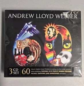 ANDREW LLOYD WEBBER "60" 3 CD BOX NEW! - Picture 1 of 6