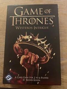 Game of Thrones Westeros Intrigue Card Game by Reiner Knizia *VGC & COMPLETE* - Picture 1 of 3