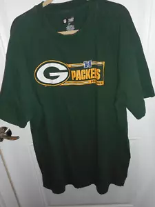 NFL TEAM APPAREL GREEN BAY PACKERS SHORT SLEEVE T SHIRT 2XT - Picture 1 of 2