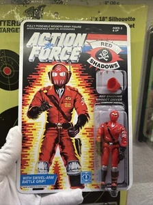 Black Major Arah Gi Action Force Red Shadow W.O.R.M.S. Worms Lot ReCarded Mint - Bild 1 von 13