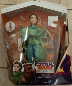Star Wars Forces Of Destiny Princess Leia Organa & Wicket The Ewok Hasbro - Picture 1 of 5
