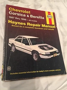 Chevrolet Corsica Beretta, 1987 - 1996 Haynes Repair Manual #24032 - Picture 1 of 2