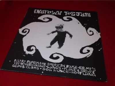 Various:   Ingrown Toejam  UK   1990   EX+  compilation     LP  Nitro Puppy - Image 1 of 4