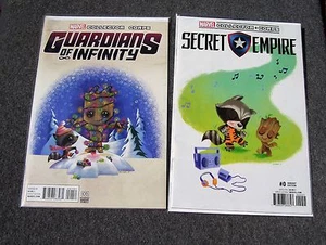 2 portadas de cómics Funko de Guardianes de la Galaxia de Marvel Collector Corps - Imagen 1 de 5
