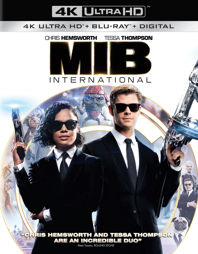 MEN IN BLACK: INTERNATIONAL *2019* / NEW Region A 4K UHD Blu-ray - Image 1 of 1