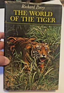 VINTAGE ANIMAL BOOK "World of the Tiger" 1965 1ST BIG CATS ZOOLOGY - Picture 1 of 16