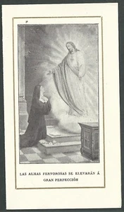 Holy card antique de Santa Margarita de Alacoque santino image pieuse estampa - Picture 1 of 1
