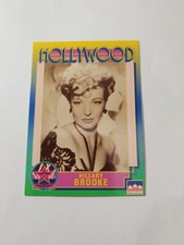 Hillary Brooke Hollywood Walk of Fame Card Vintage # 203 Starline 1991 NM 
