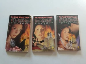Fear Street Saga Trilogy 1 2 3 Burning Betrayal Secret - RL Stine 1993 - A228 - Picture 1 of 4