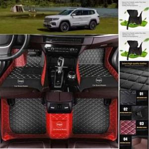 For JEEP Cherokee Commander Compass Car Floor Mats Waterproof Custom Carpet Auto - Imagen 1 de 19