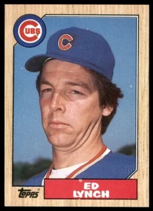 1987 Topps Baseball #697 Ed Lynch - Bild 1 von 2