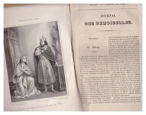 journal DES DEMOISELLES 1846 N° 04 TABLEAU - Picture 1 of 1