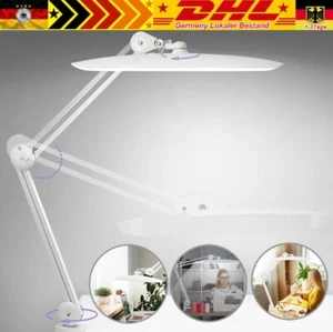 LED Schreibtischlampe Klemmleuchte Schattenlose Leselampe dimmbar Kinderzimmer - Bild 1 von 12