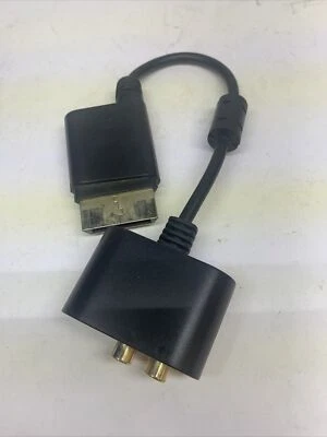 Adaptador Xbox 360 HD y AV Analógico NEGRO Foto 1 de 2