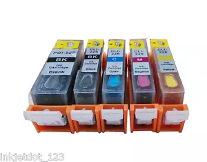 Refillable ink cartridges for Canon PGI-225 CLI-226 PIXMA MX882 MX892 iP4820 - Picture 1 of 1