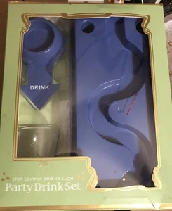 Party Drink Game Shot Spinner & Ice Luge New - Picture 1 of 2