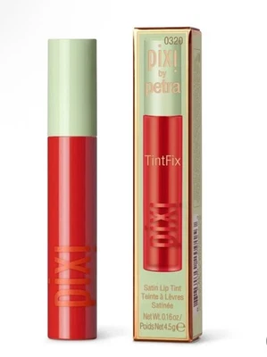 NUEVO EN CAJA Pixi Beauty TintFix Tinte Labial Satinado ADORE Tono 0320 Tamaño Completo NUEVO Foto 1 de 4