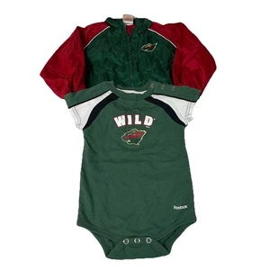 2 Stück Baby Einteiler und Windbreaker 6-9 Monate MN Wild 3323 - Bild 1 von 8