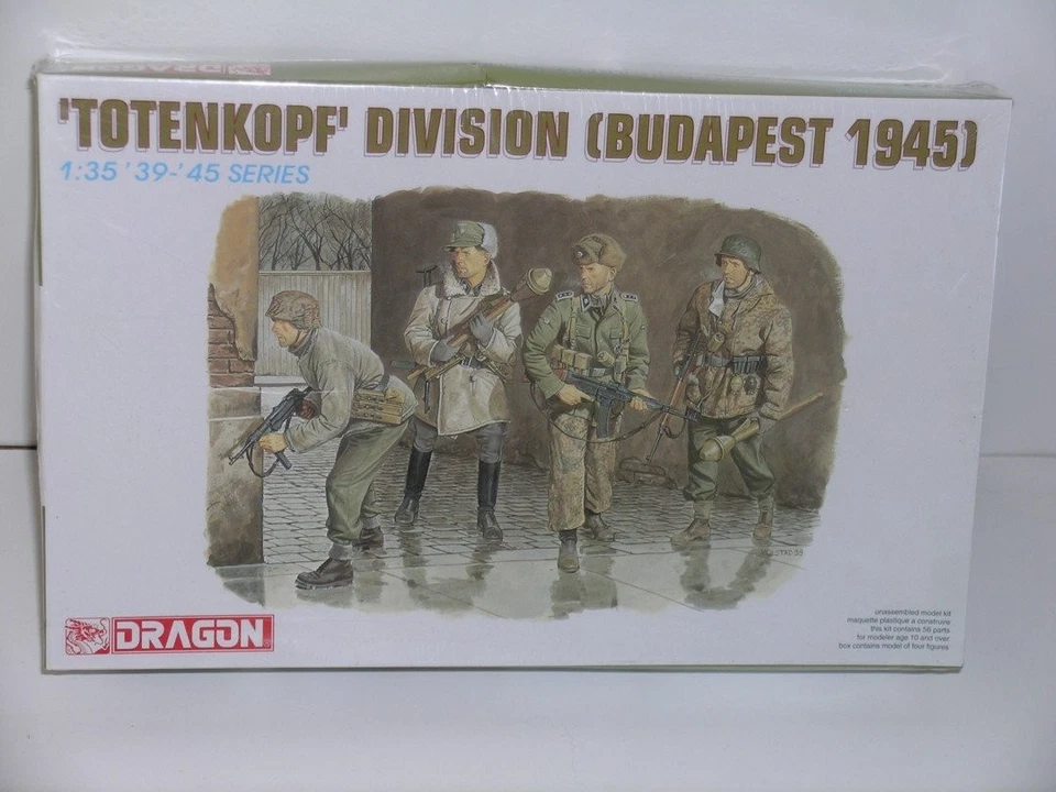 Dragon "German WW II Totenkopf Divison 1945" Plastic Military Miniatures - Image 1 of 1