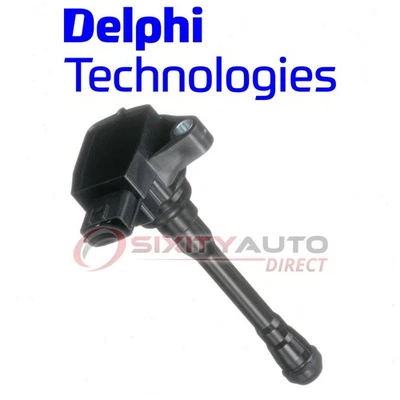 Delphi Ignition Coil for 2016-2019 Nissan Titan XD 5.6L V8 Wire Boot Spark pt Foto 1 de 4