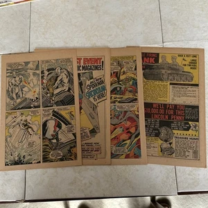 Silver Surfer #1 1968 The Origin of Silver Surfer Watchers NO COVER Or Pg 1&2 - Bild 1 von 5