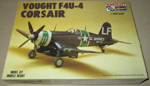 Vought F4U-4 Corsair 1/48 Scale WWII Fighter Plane Model - Minicraft Model Kit - Bild 1 von 8