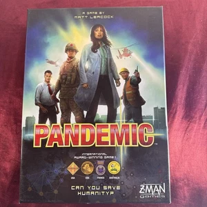 Pandemic Gioco da Tavolo 2012 Z-MAN - Nuovo In Scatola Aperta - 100% Completo Mai Giocato - Foto 1 di 7