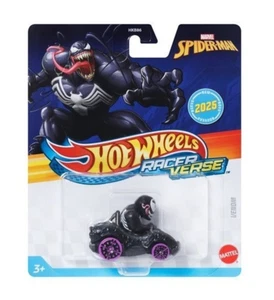 Hot Wheels Racer Verse Marvel Venom Vehicle 2025 Spider-Man 1:64 NUEVO - Imagen 1 de 2