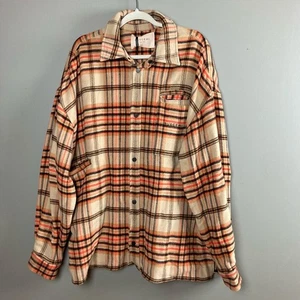 Buscemi Camisa Chaqueta 1X/2X con Flecos Franela a Cuadros Western Ropa de Trabajo Utilidad - Imagen 1 de 13