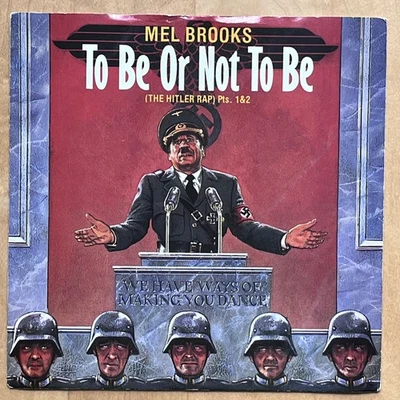 Vinyl 7" Single: Mel Brooks ‎– To Be Or Not To Be (The Hitler Rap) - Bild 1 von 3