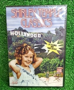Shirley Temple Classics 8 Films Disc DVD Movie NEW Sealed Free Ship + Track # - Picture 1 of 2